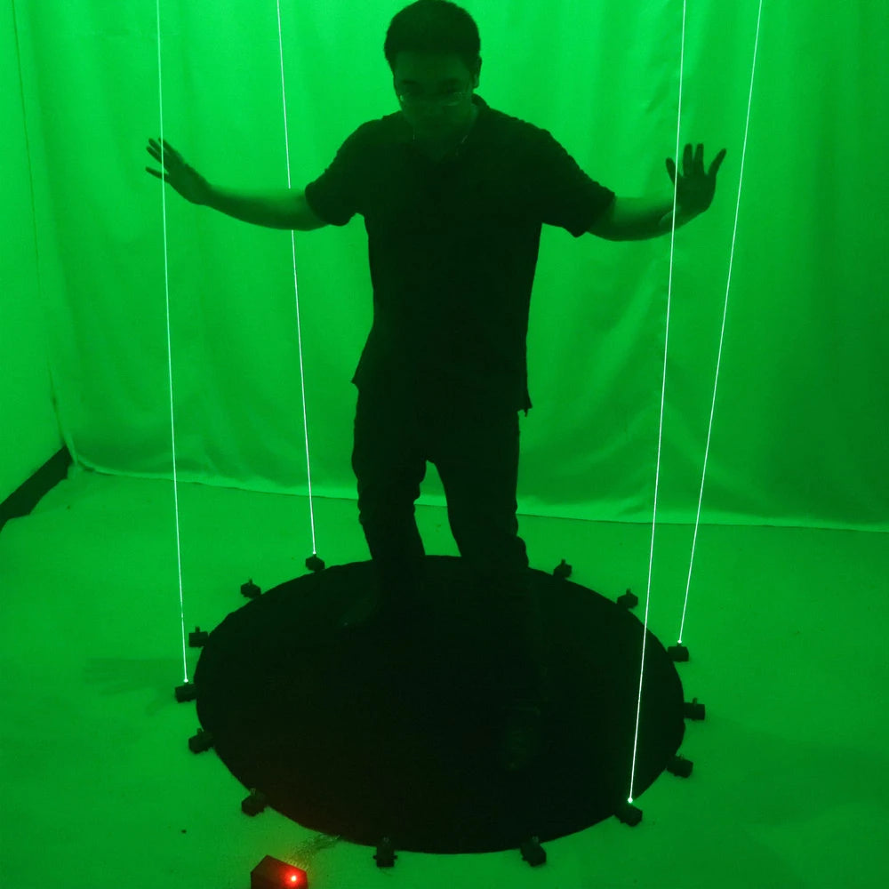 Green Laser Dancing Mat Bar and Nightclub Laser Stage Programming Custom Laser Sword Stage DJ Music Show Stage Lighting Vue