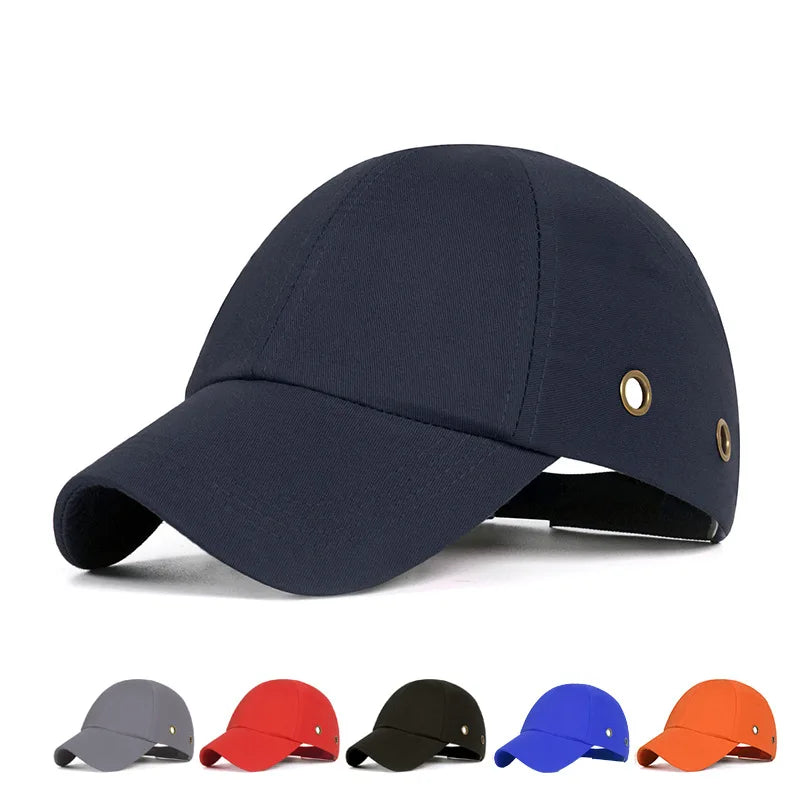 Work Safety Bump Cap Baseball Hat Style Light Weight Anti-collision Hard Hat Helmet Head Protection For DIY Work Repairing Vue