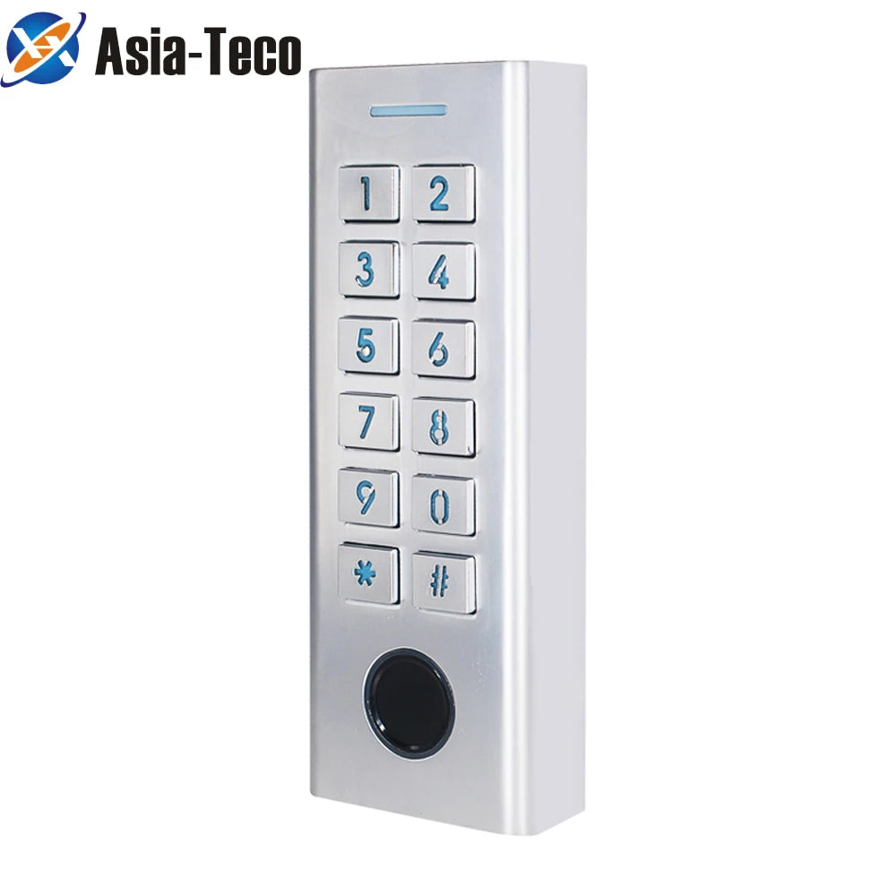 Metal fingerprint integrated card reader IP66 waterproof rfid door access control system Electronic Door Lock Reader Vue