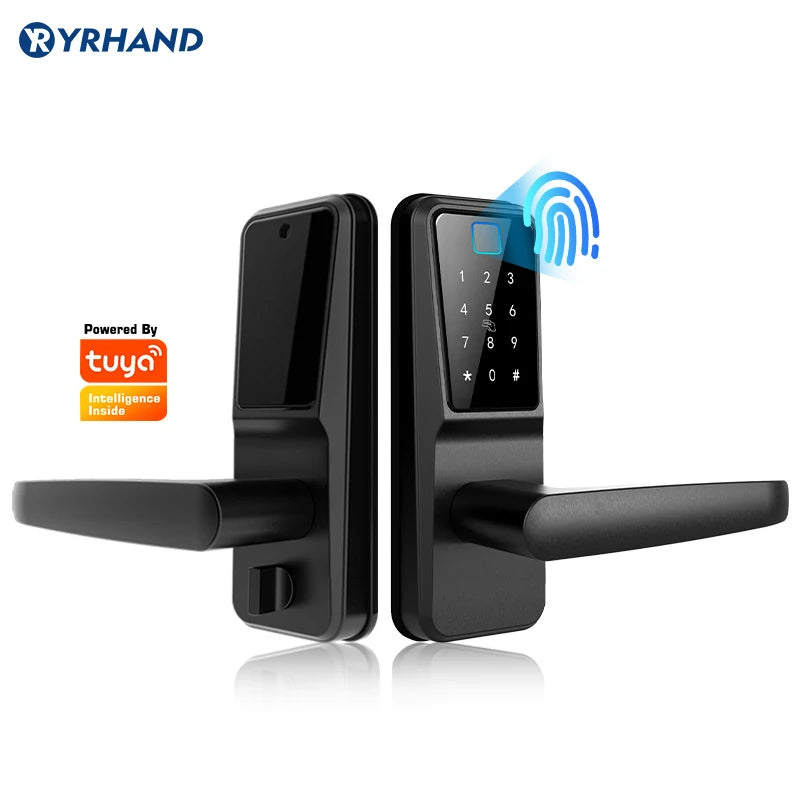 2028Tuya fingerprint casa fechadura eletronica home cerradura inteligente waterproof smart door lock Vue