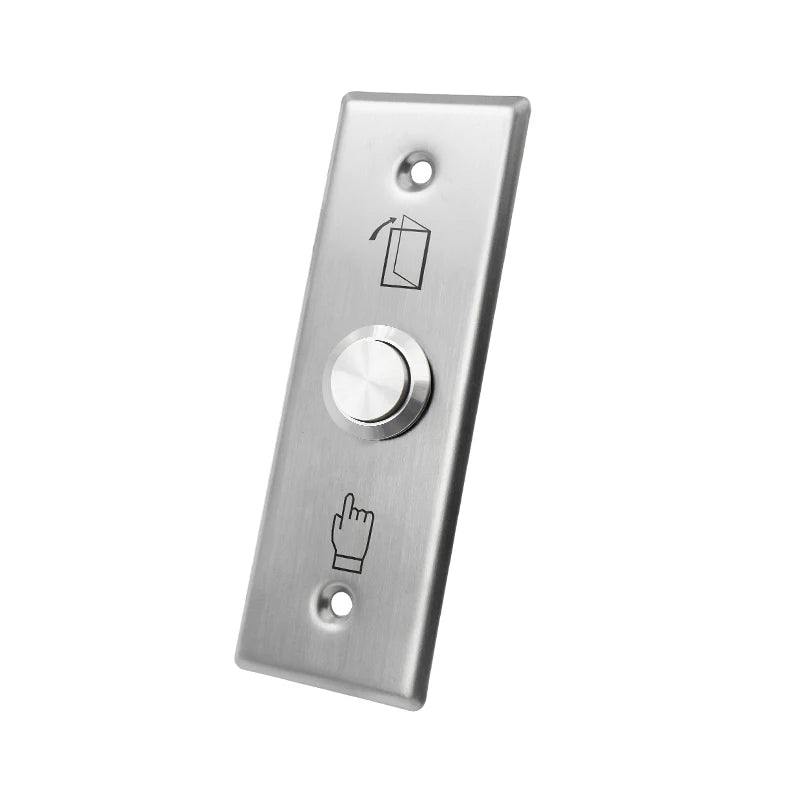 IP67 Waterproof Stainless Steel Door Exit Button Push Switch Panel, 12V DC NO NC COM, Durable & Reliable Access Control Solution Vue