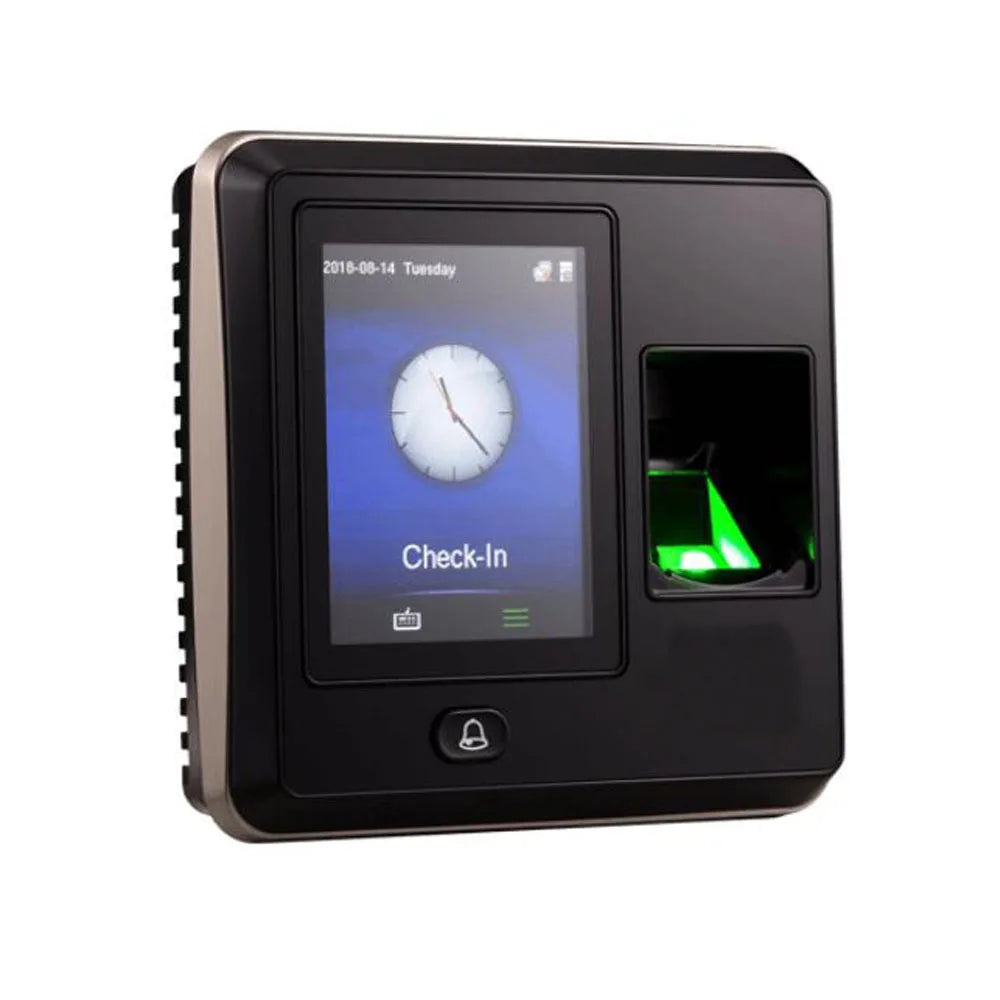 2.8 inch Touch Fingerprint Screen IP based terminal Wiegand output TCP/IP USB Host 1500 For Access control system Vue