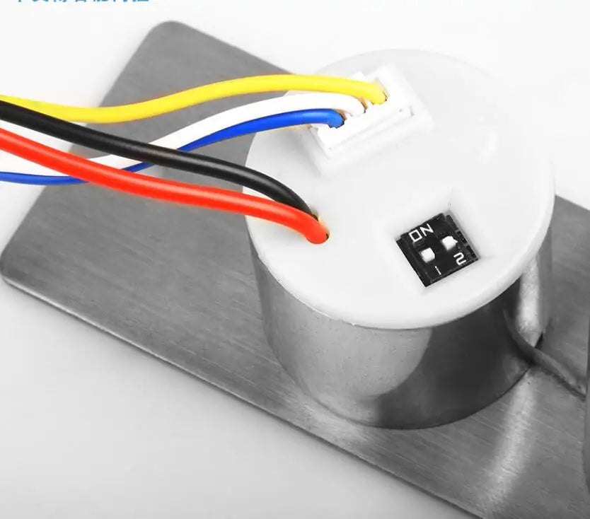 DC 12V Mini Electric Bolt Lock Fail Safe Stainless Steel Solenoid Electric Door Lock 5 Wires Feedback Lock Easy to Install Vue 5 wires feedback
