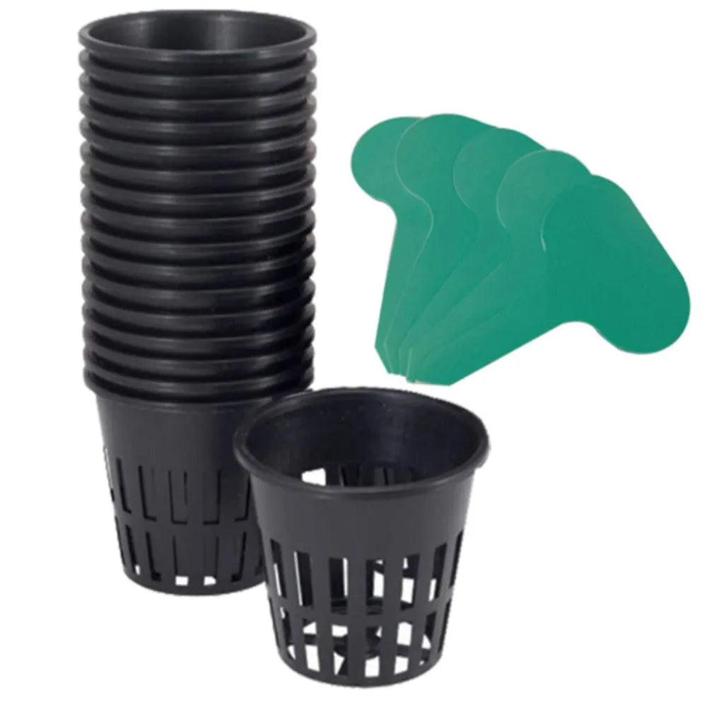 Planting Baskets Fixed Value Cups With Plant Labels Garden Plants Growing Vegetable Sprout Nursery Garden trough net cup Vue