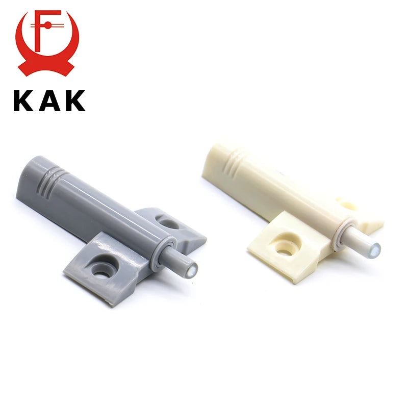 KAK High Quality 10Set/Lot Gray White Kitchen Cabinet Door Stop Drawer Soft Quiet Close Closer Damper Buffers With Screws Vue