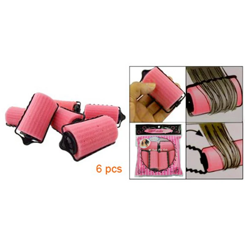 ABKW-24 PCS Magic Hair Care Roller Style Sponge Curlers For Girl Ladies Vue