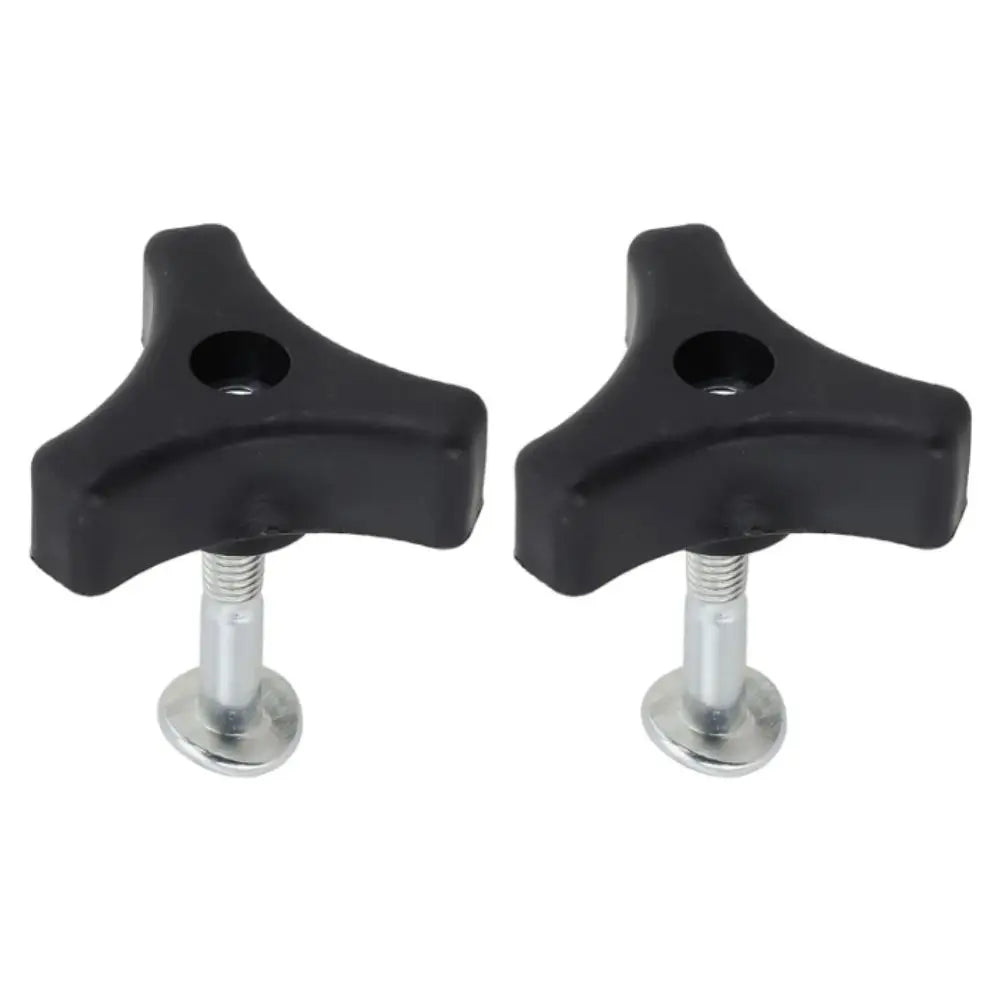 Plastic Lawn Mower Handle Screw Nut Hi-Strength Wear-Resist Triple-Cornered Triangles Knob Handle Kit Replacement Parts Vue
