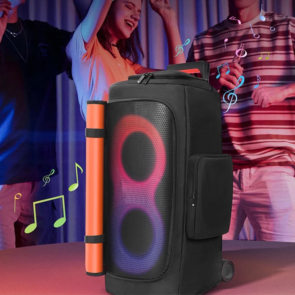 Speaker Dust Cover Waterproof Portable Speaker Dust Case Zipper Closure Padded Speaker Protective Cover for JBL PARTYBOX 310/320 Vue
