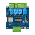 DC9-24V ESP32 Modbus RTU Four Channel Relay Module RS485 Development Board MODBUS Protocol Optocoupler Isolation Relay Board Vue 1