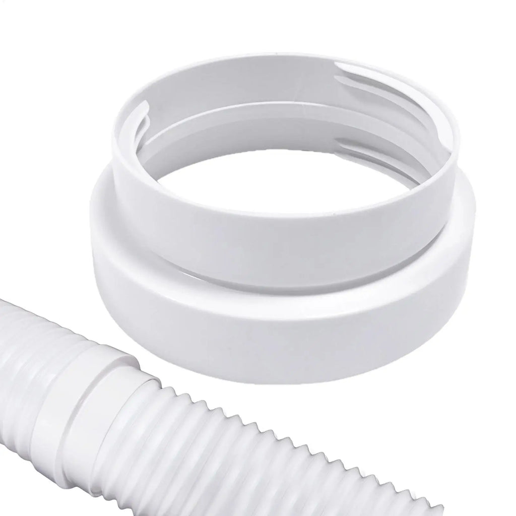 Universal AC Hose Connector, Air Conditioner Adapter Fits 13/15cm Pipes, Portable Exhaust Coupler for Window Unit Home Indoor Vue
