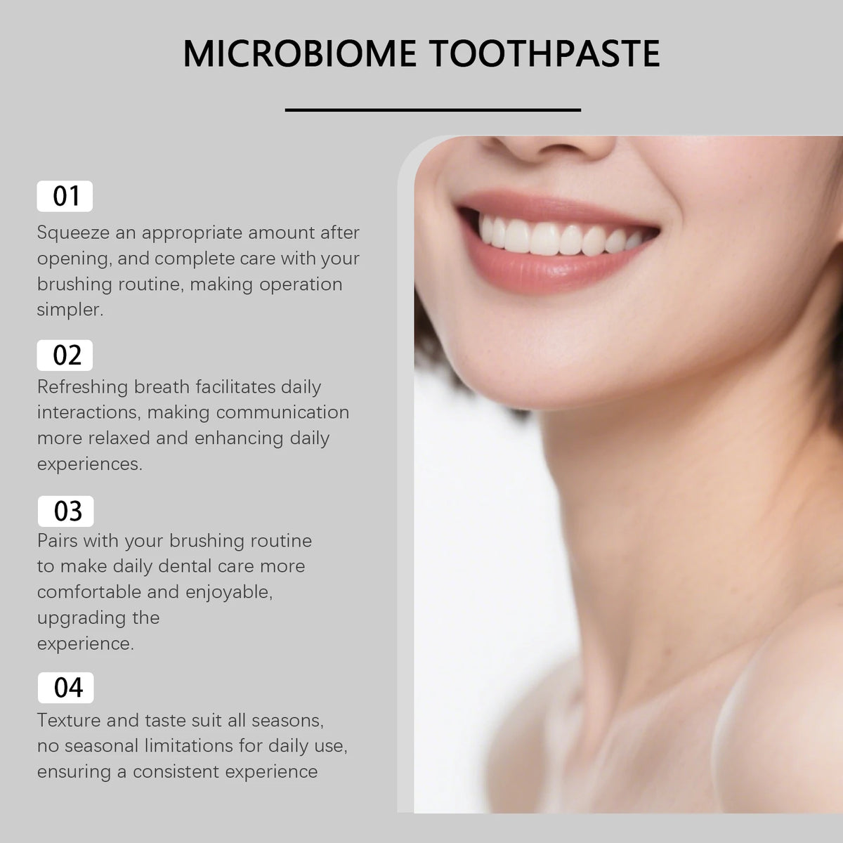 Mint Fresh Toothpaste Refreshes Breath with Mint, Polishes Teeth for Bright Shine, Keeps Your Mouth Fresh and Comfortable. Vue