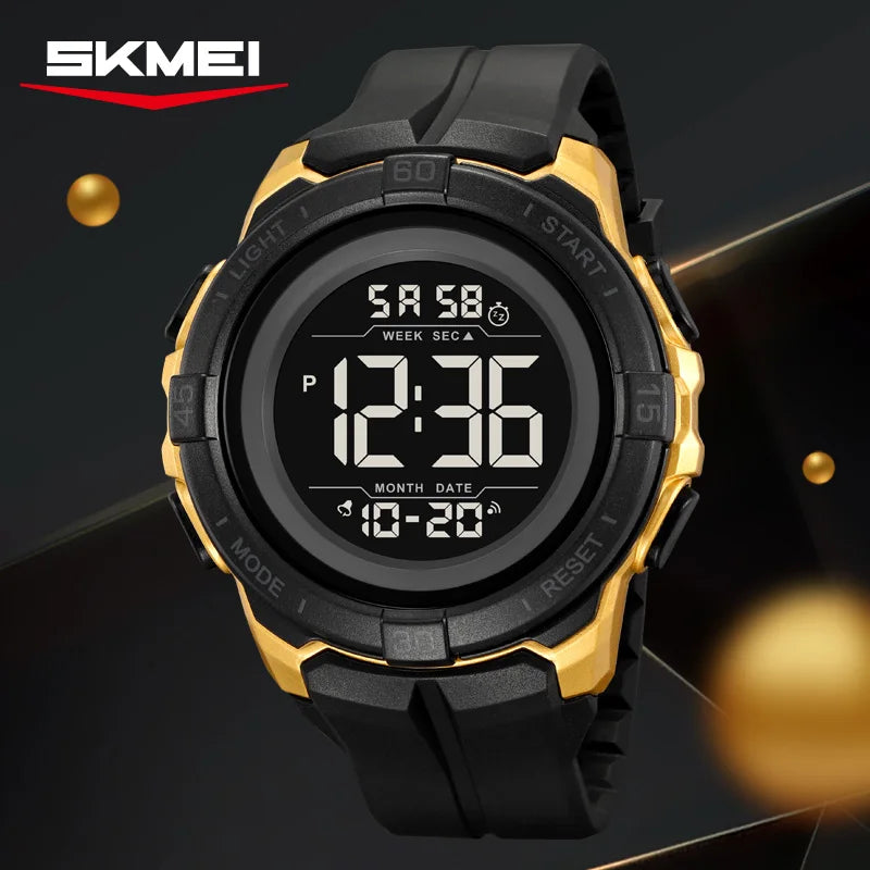 SKMEI 2565 Military Digital Sport Watch for Men | LED & Waterproof Digital Sport Watch Vue