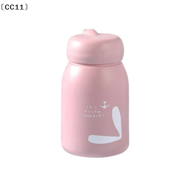 CC11Mini Cute Bottle Portable Thermal Mug Glass Insulation Cup Vacuum