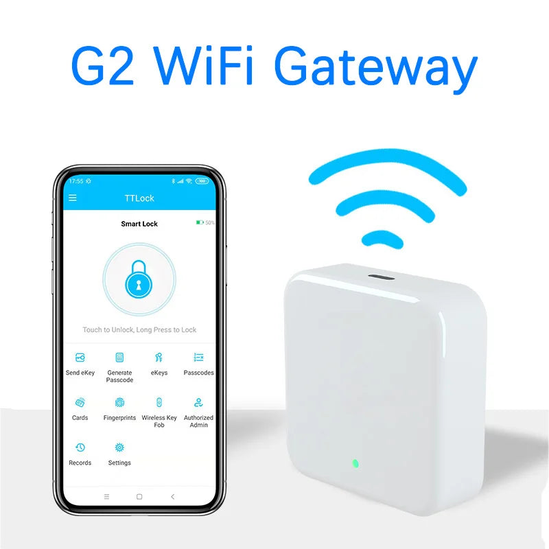 TTLOCK G2 Wireless Wifi Gateway Hub/Key Bluetooth Remote Controller Wireless Emitter TT LOCK Door Lock Access Control Machine ﻿ Vue TTlock Gateway