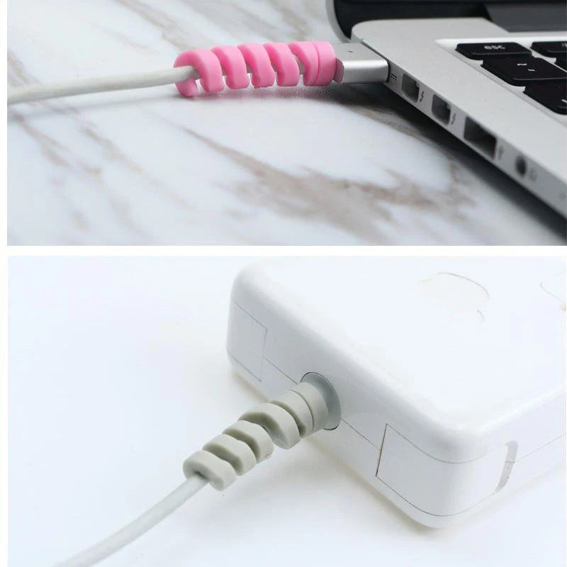 vvocci Charging Data Cable USB Charger ProtectorFor Mouse Earphone Cord Protective Sleeve Holder Ties Management Wire Organize Vue
