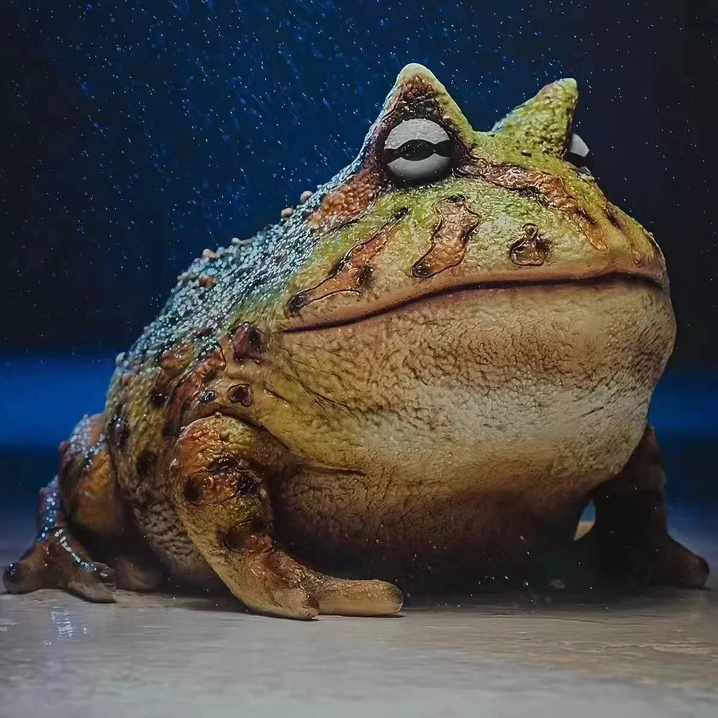 Realistic Resin Frog Figurine Weatherproof Garden Statue Cute Sculpture For Outdoor Patio Yard Decor For Garden Lovers And Kids Vue A2