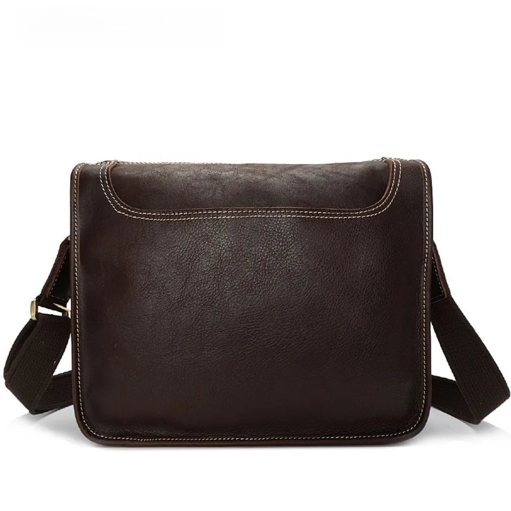 Japanese Men's Shoulder Bag Men's High-end Leather Men's Bag Messenger Bag Messenger Bag Commuter Men's Satchel Bag Vue