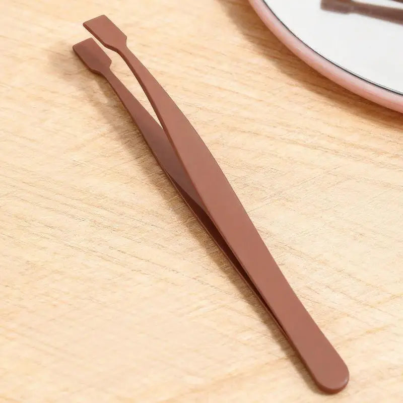 Makeup Tool Lash Applicator Tool Eyelash Cluster Non Slip Applicator Tweezers For Travel Salon Separating Vue