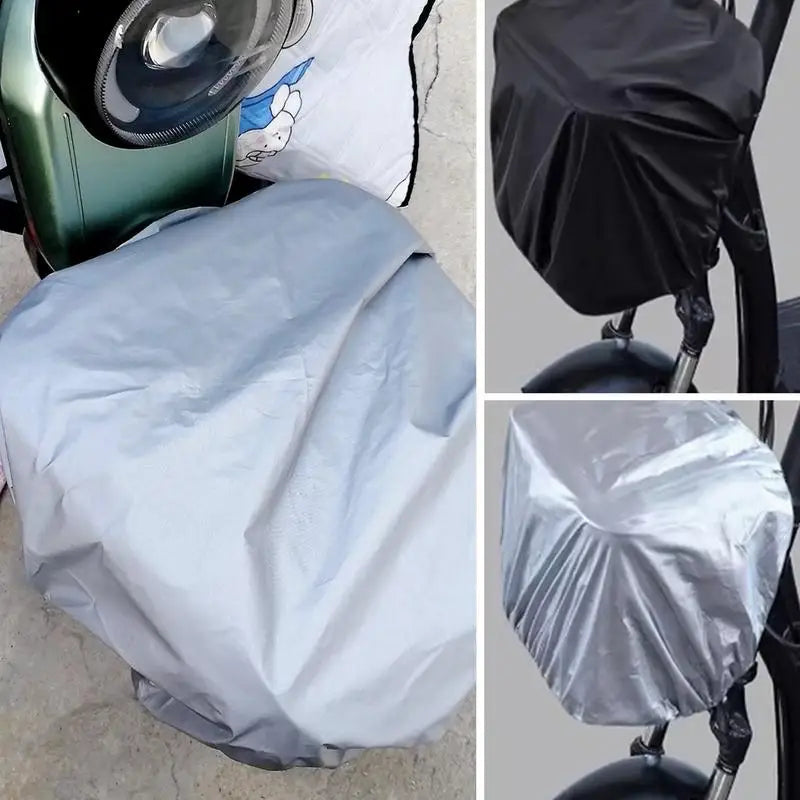 Rear Cycle Bicycle Basket Rain Cover Waterproof Bike Seat Cover Bicycle Baskets Cushion Cycling Basket Accessories Vue