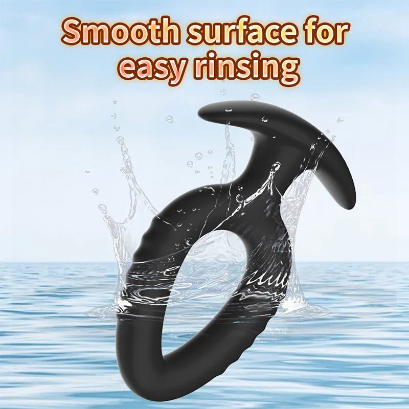 Hollow Silicone Back Intimate Trainer 3 Sizes External Prostate Massage Portable Outdoor Progressive Dilating Tool for Adults Vue