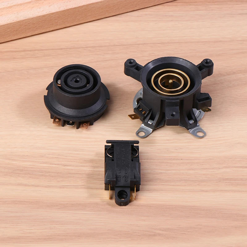 3pcs/set Base Thermostat Temperature Switch Connector Coupler Socket Household Acessories Electric Kettle Accessories Vue