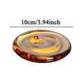 10cm Heat-Resistant Glass Incense Holder, Aesthetic Incense Stick Burner For Home Office Living Room, Minimalit Desk Decor Gift Vue A