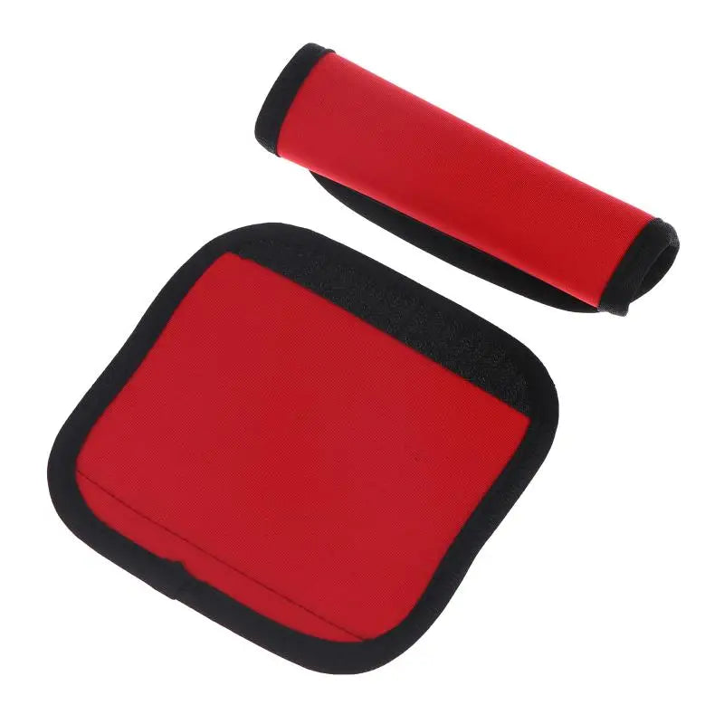 Pull Up Bar Cushion Grips Anti Slip Soft Cover Pads Dumbbell Barbell Vue Red