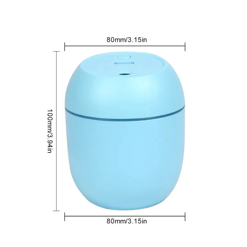 USB Mini Ultrasonic Humidifier & Aroma Diffuser with LED Light Ultrasonic Humidifier Diffuser Vue