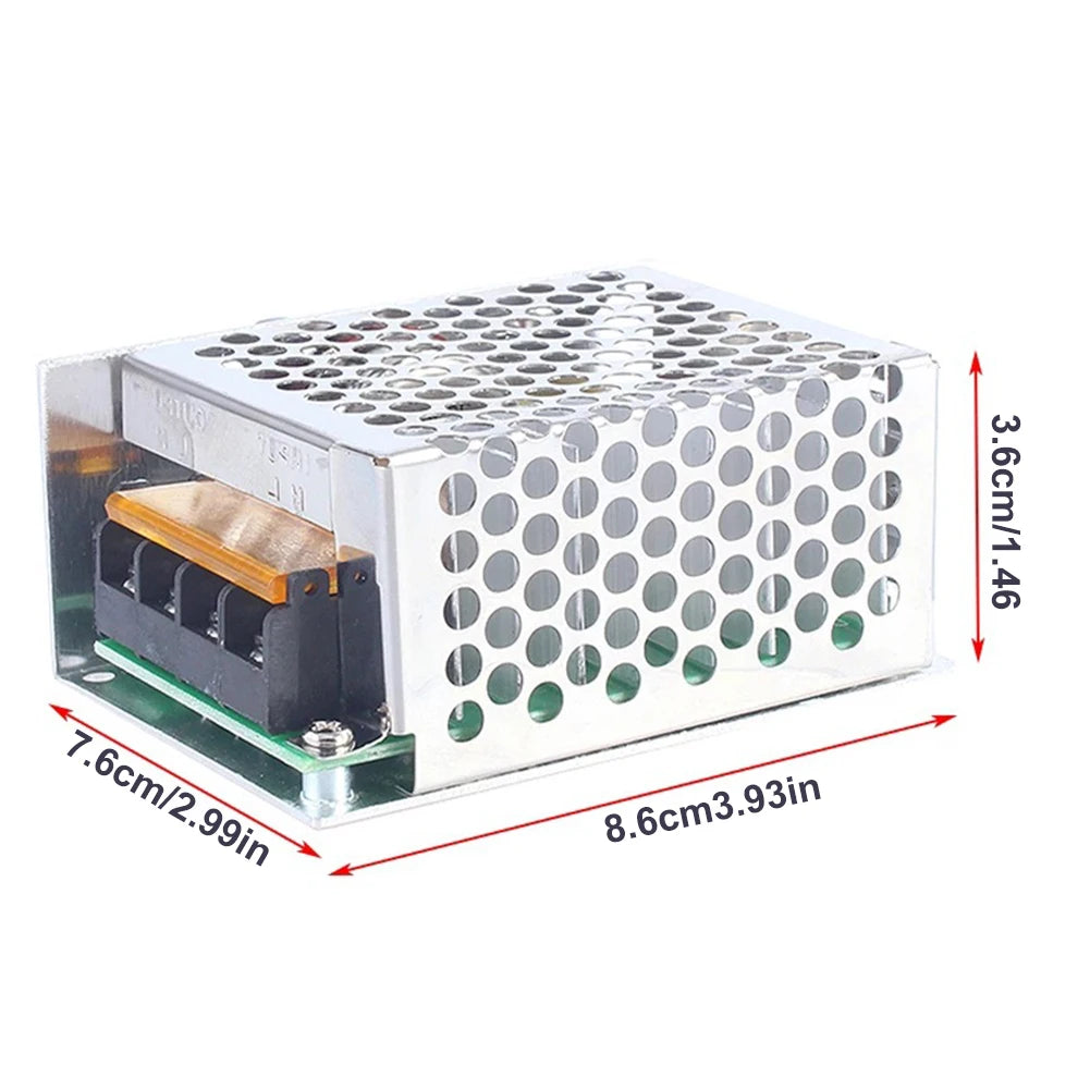 4000W AC 220V Thyristor Voltage Regulator – Speed & Dimmer Voltage Regulator Vue