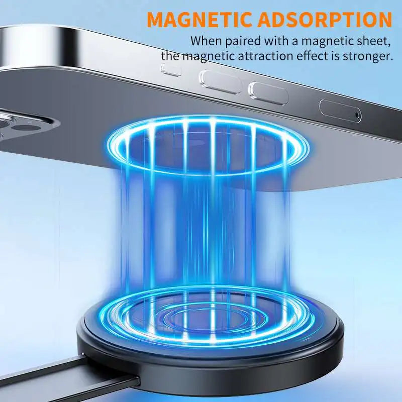 Smartphone Magnetic Fill Light Mini Selfie Light 3 Modes Adjustable Brightness for Phone Vue