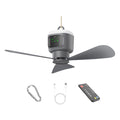 Hanging Tent Fan with LED Light & Remote | APWIKOGER Hanging Camping Fan Vue 12000MAH China Mainland