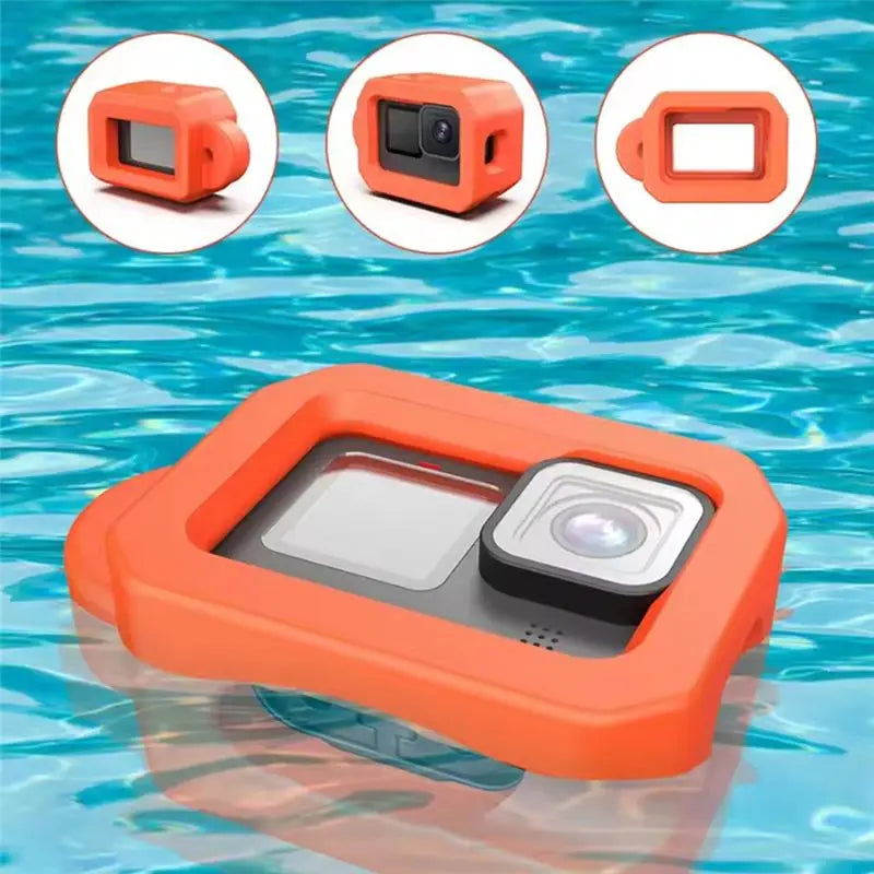Hot-Floaty Soft Foam Case For GOPRO Hero 9/10/11/12 Professional Action Sports Camera Accessory Snorkeling Surfing Wakeboard Vue
