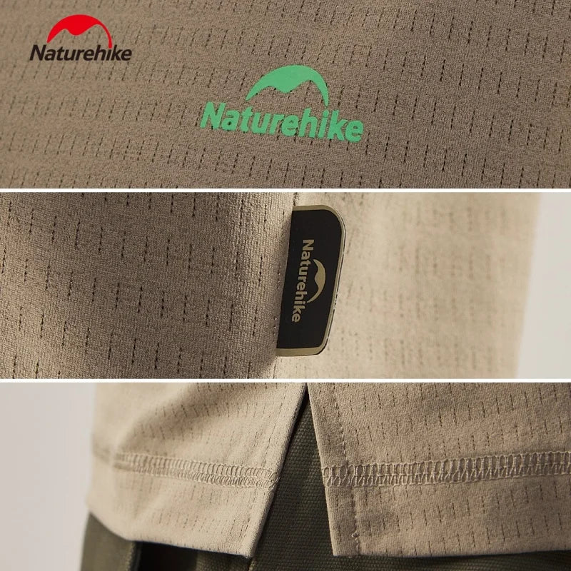Naturehike Breathable Cooling Knit T-Shirt | Men & Women Outdoor Cooling T-Shirt Vue