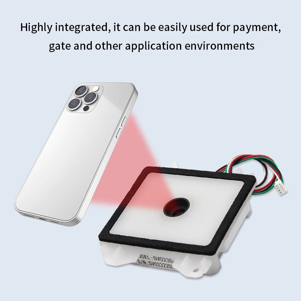 GM861 Series UART USB RS232 DC5V Barcode Scanner Reader Module 1D/2D QR Code Bar Code Reader For Android Arduino PDF417 MaxiCode Vue