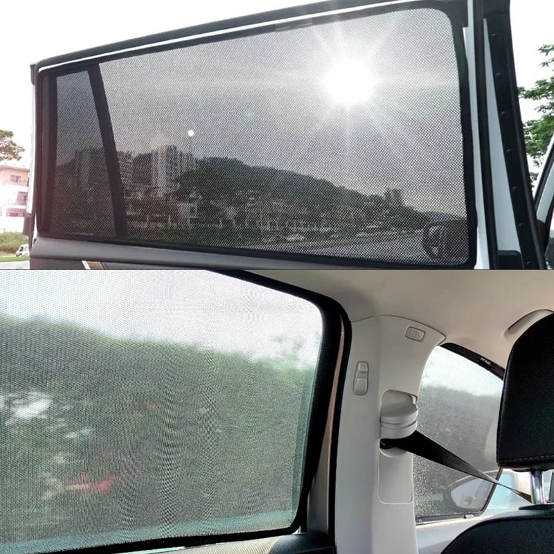 Car Mesh Sunshade For Toyota Corolla Cross XG10 2021~2025 2022 2023 2024 Window Magnetic Visor Sunshades Curtain Car Accessories Vue