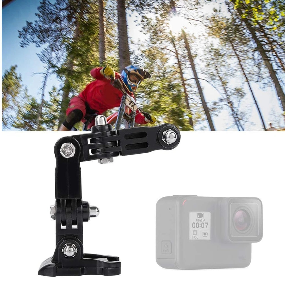 Motorcycle Base Mount Riding Helmet Chin For GoPro Hero 13 12 11 10 9 8 7 Xiaomi Yi Tripod Camera Action Sport Accessories Kit Vue