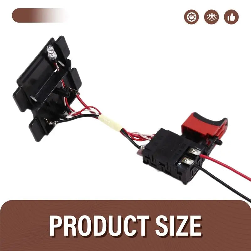 ABKW-14.4V Cordless Drill Trigger Switch For METABO BS14.4 BS 14.4 BS14.4 Power Tool Power Tools Accessories Vue