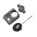 For Dji Osmo 360 Soft Silicone Case for Osmo360 Protective Full Lens Cover Shell Action Camera Accessorie Vue Black