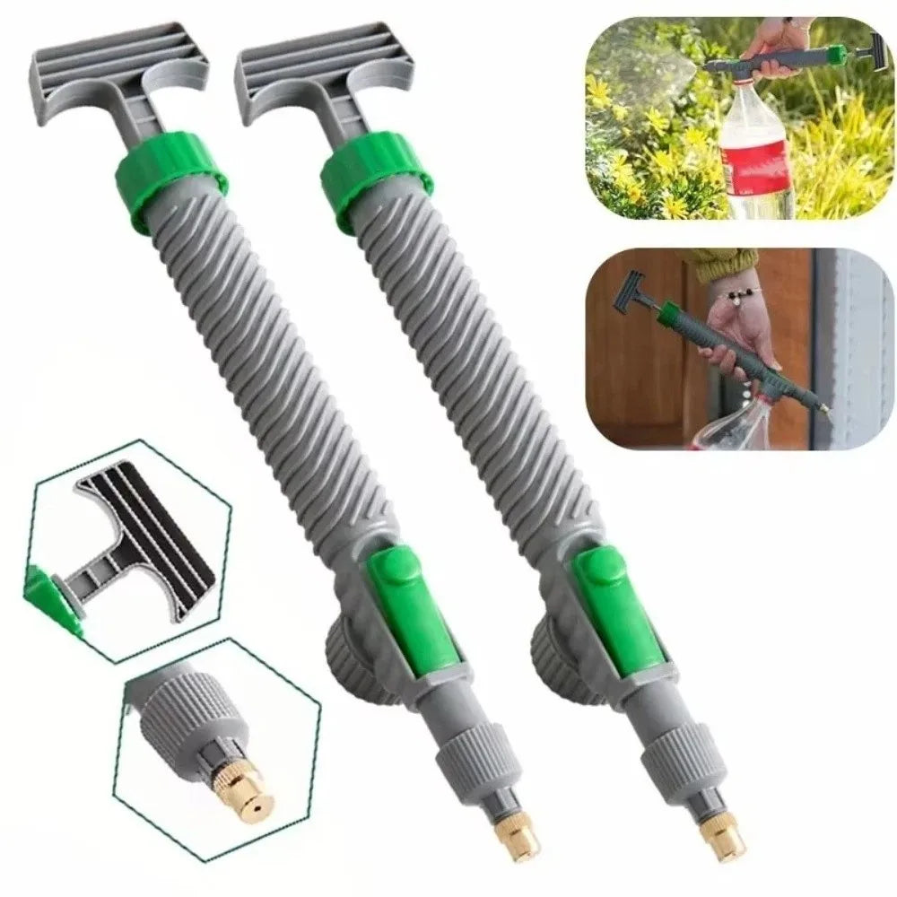 Handheld High Pressure Air Pump Quick Connect Universal Fit Spray Head Adjustable Efficient Water Hand Pump Sprayer Vue