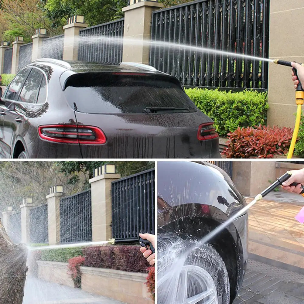 High Pressure Water Lance Hose Pipe Jet Nozzle Gun Garden Adjustable Water Spray Modes Car Pet Ground Cleaning Washer Spray Gun Vue