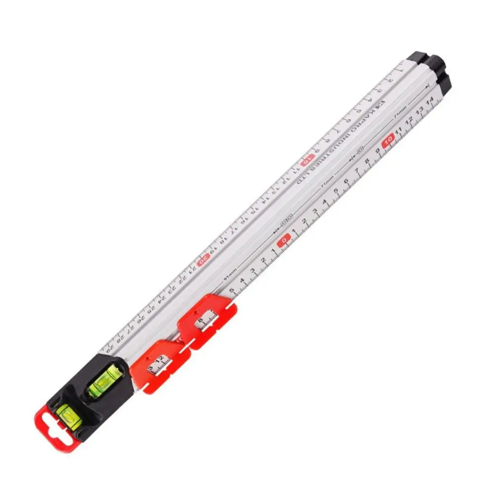 High Precision Level Marking Ruler Aluminum Alloy Measuring Tools Bubble Level Gauge Calibration Horizontal Vue