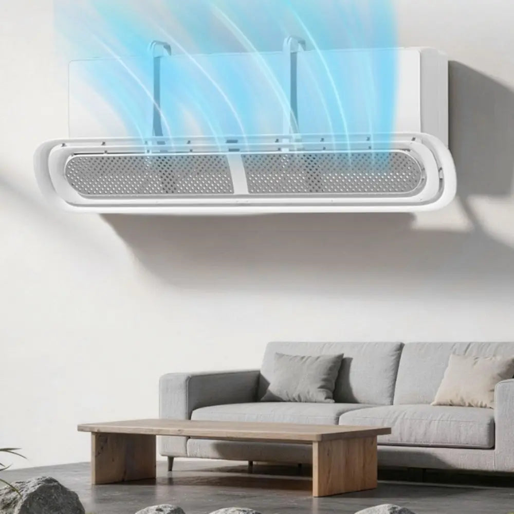 Adjustable Air Conditioning Ventilator Scalable Expandable Air Conditioner Vent Fan Flexible Structure Lightweight Plastic Vue