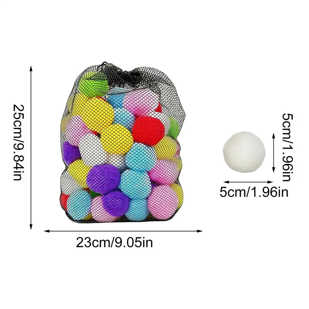 7colors /8colors Reusable Water Balloons 60 Pieces Colorful Fun Soft Soakers Soft Soaker Balls Outdoor Splash Toys For Backyard Vue 8 colors
