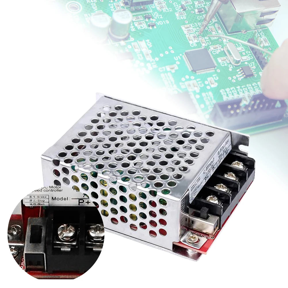 PWM DC Motor Speed Controller 7-70V 30A Variable Regulator Motor Speed Controller Vue