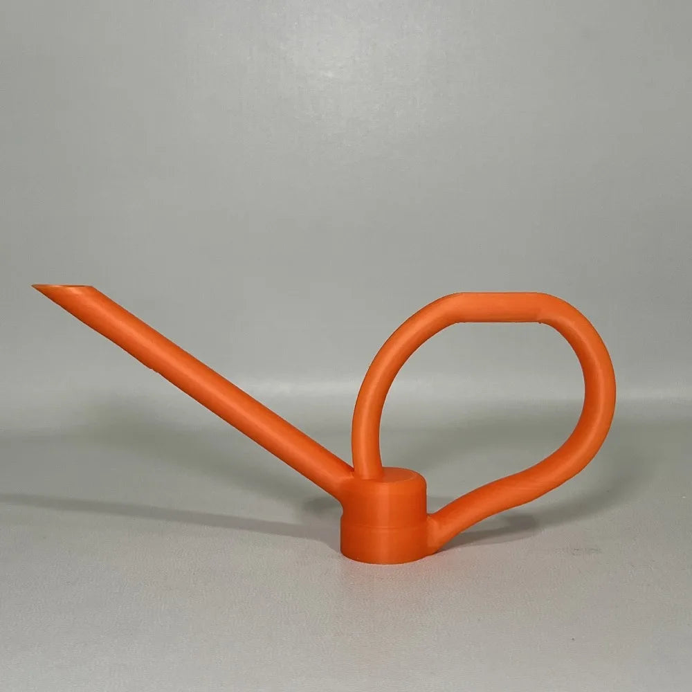 3D Printing Watering Can Replacement Nozzle Universal Gentle Watering Watering Can Head Long Spout Without Spills Vue Orange