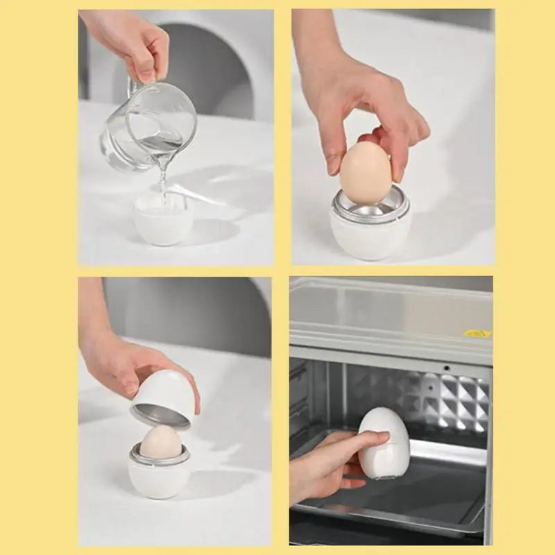 Microwave Egg Cooker – Hard or Soft Boiled, 1 or 4 Eggs Microwave Egg Cooker Vue