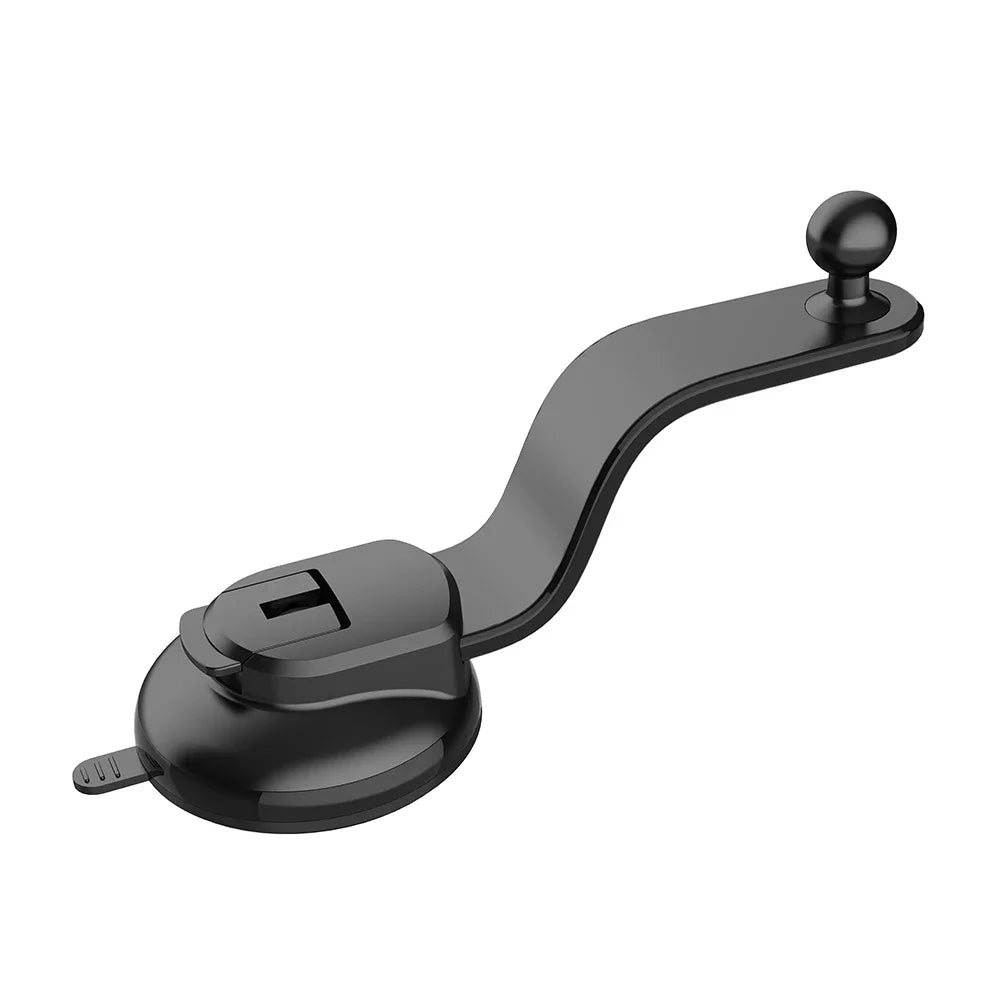 Accessories: Suction Cup Car Phone Bracket - 17mm Universal Ball, Telescopic Arm & Foldable Vue