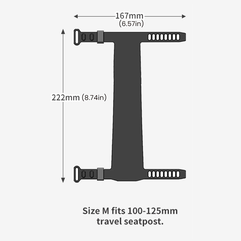Tube Protector Adjustable Bicycle Dropper Seatpost Protector Easy To Install Bicycle Seat Tube Mudguard for Bike Debris Vue M