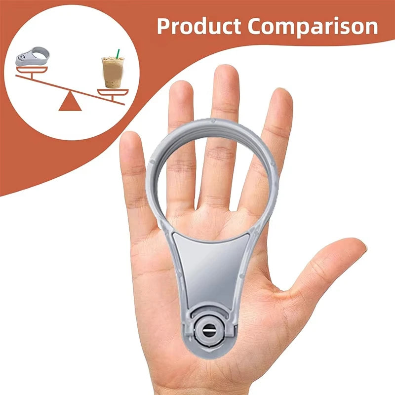 Reusable Drink Carrier Foldable 6-layers Reusable Drink Holder with Handle Outside Portable Coffee Cup Racks Bar Tool for Party Vue