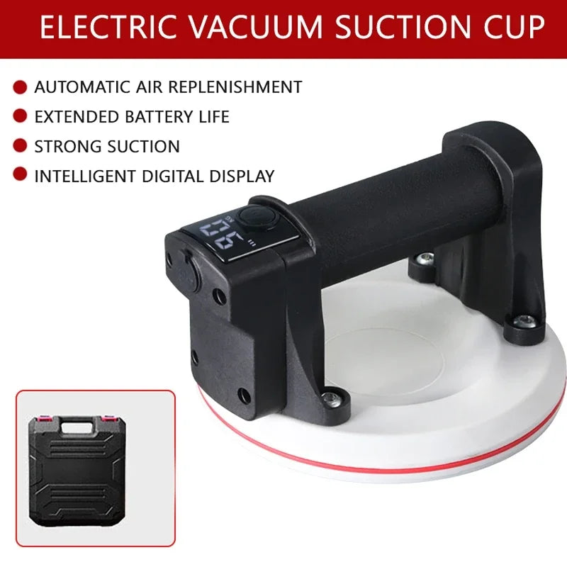 Electric Vacuum Suction Cup 6" 200KG Heavy-Duty Glass Tile Lifter Vacuum Suction Cup Lifter Vue Default Title